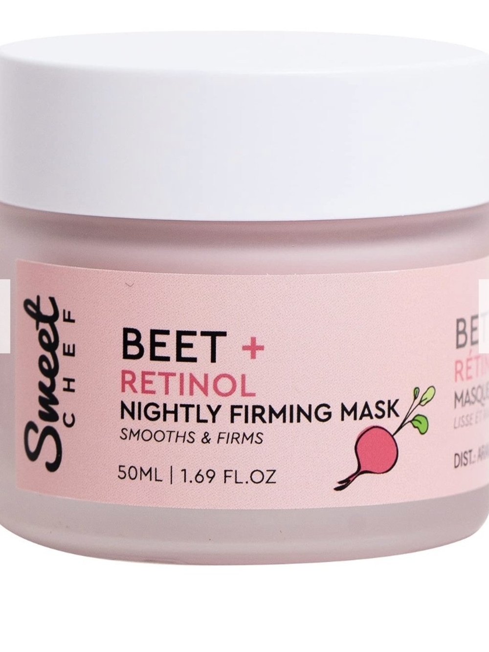 Sweet Chef Beet + Retinol Nightly Firming Mask — Pink